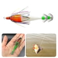 thumbnail image 2 of lixuesong Luminously Cloth Roll Squid Jigs Hook Fishing Lures Baits Cuttlefish Sleeve Squid Jigs Saltwater Hard Night Fishing Bait, 2 of 2