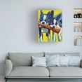 thumbnail image 3 of Robert Phelps Art 'Boston Terrier Puppies' Canvas Art, 3 of 3