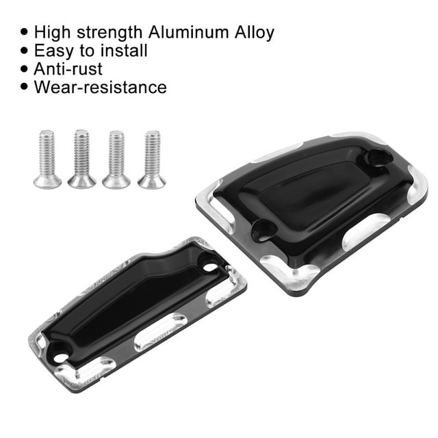 Motorcycle Cylinder Cover,Motorcycle Front&Rear Billet Master Motorcycle Billet Master Cylinder Cover Billet Master Cylinder Cover Reliable and Durable