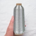 thumbnail image 3 of Gold/ Silver Metallic Embroidery Thread Floss-Cross Stitch Thread for Embroidery and Decorative Sewing, 3 of 8