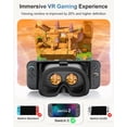 thumbnail image 2 of GAEKOL VR Glasses for Nintendo Switch 2 (2025), Switch 2 Virtual Reality VR Glasses with Adjustable HD Lenses and Comfortable Head Strap, Labo VR Kit for Switch 2 Accessories, 2 of 7