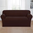 thumbnail image 1 of Mason Loveseat Slipcover, Chocolate, 1 of 1