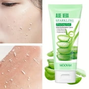 Mooyam Aloe Vera Exfoliating Gel, Moisturizing Facial Scrub 100ml