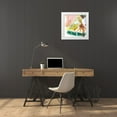 thumbnail image 3 of Vess, June Erica 20x20 White Modern Wood Framed Museum Art Print Titled - Verdigris Spring IV, 3 of 4
