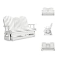 thumbnail image 4 of Signature Design by Ashley Hyland wave White Outdoor Glider Loveseat, 4 of 7