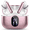 Deep pink gold, variant on Wireless Earbuds, Bluetooth 5.4 Headphones Bass Stereo, Ear Buds with Noise Cancelling Mic, LED Display in Ear Earphones Clear Calls, IP7 Waterproof Bluetooth Earbuds for Laptop/Phones, Rose Gold
