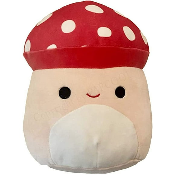 Red Mushroom Plush Doll 9.85 inch Children'S Playmates Plush Doll For Boys and Girls Home Decoration