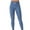 Blue, variant on XFLWAM Women's Belted Leggings High Waisted Buttery Soft Stretch Butt Lifting Solid Color Workout Yoga Pants