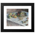 thumbnail image 2 of Claude Monet 24x20 Black Modern Framed Museum Art Print Titled - Apples and Grapes (1880), 2 of 5