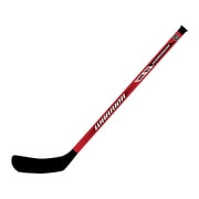 Warrior Hockey Player Stick 4pc Combo Set - 2 27 Plastic Hockey Player Sticks 1 Ball 1 Puck