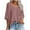 Brown, variant on Tbopshirt Top for Women Fashion Casual Solid V-Neck Loose Short Sleeve T-shirt Pullover Tops