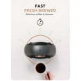 thumbnail image 3 of i Cafilas Single Serve Coffee Maker For KCup/Ground Coffee, MINI Q Americano 2 in 1 Coffee Machine Mini One Cup Coffee Brewer/Tea Maker With Coffee Filter/KCUP-Adapter, 4-8oz Brew Sizes, Pink, 3 of 18