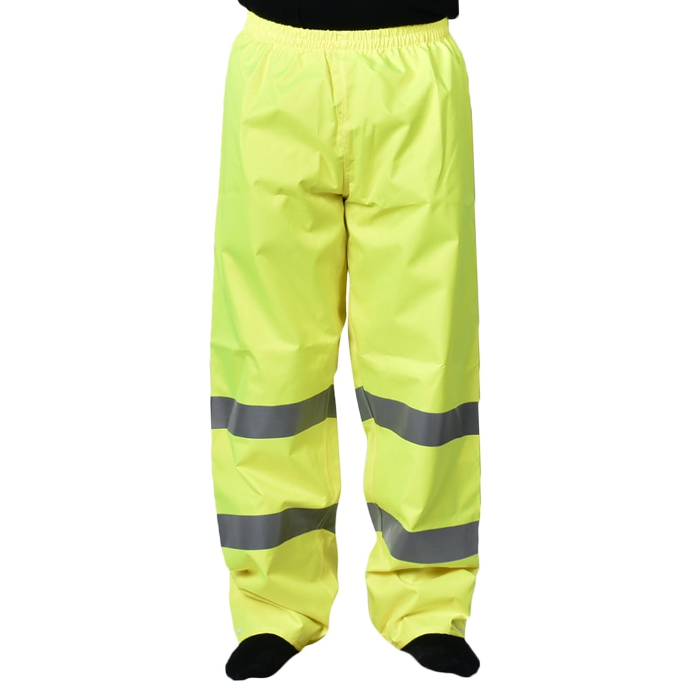OTVIAP OTVIAP Hi Vis Rain Pants Waterproof Reflective Trousers Safety