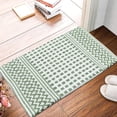 thumbnail image 2 of Luxurious Woven Cotton Cushioned Thiclk Kitchen Mat Rug - Anti-Fatigue, Anti-Skid - 18''x30'', 2 of 5