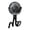 black, variant on Portable Stroller Fan, Battery Operated Small Clip on,360° Rotate Flexible Tripod Better Cooling for Car Seat Crib Treadmill Travel (black)
