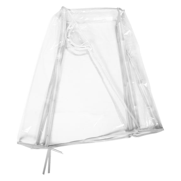 Homoyoyo Rain Cover Stroller Baby Stroller Rain Cover Transparent Trolley Protector 1Pack