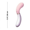 thumbnail image 3 of Secret Kisses Glass S Wand G-Spot Vibrator, Pink, 3 of 3