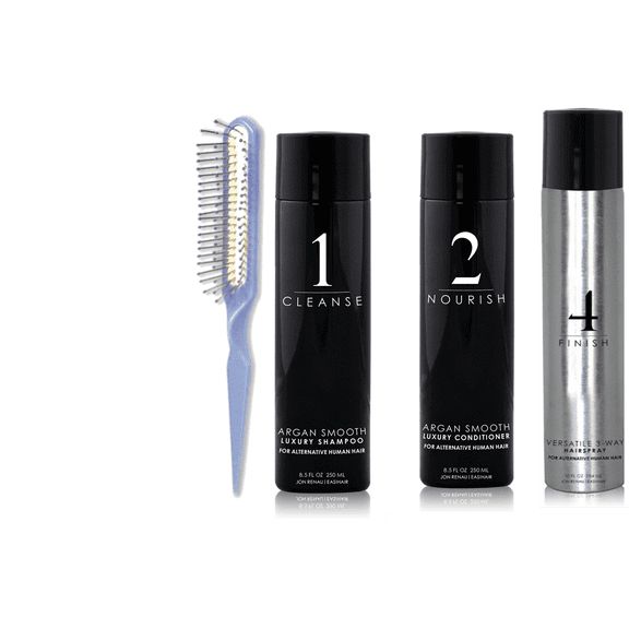 Jon Renau Human Hair Care (Shampoo, Conditioner, Hair Spray)