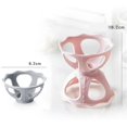 thumbnail image 5 of Soporte para huevos de belleza, soporte para esponjas en polvo, soporte para almacenamiento de esponjas en polvo, 3 piezas (rosa+albaricoque+gris), 5 of 5