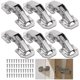 thumbnail image 1 of Bisagras invisibles para puertas de muebles, bisagras de esquina con amortiguador hidráulico, bisagras de gabinete superpuestas, bisagras de cocina plegables para puertas de mueble, 1 of 5