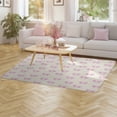 thumbnail image 3 of Princess Cute Bow Area Rugs Carpet Suitable for Living Room Kitchen Bedroom Laundry Room Home Decorations, 3 of 7