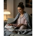 thumbnail image 2 of Weighted Blanket 5lbs 41"x60" for Adults and Teens, Heavy Throw with Premium Glass Beads for Napping, Machine Washable with Soft & Breathable All-Season Comfort (41" x 60" 5 lbs), 2 of 5
