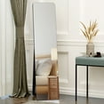 thumbnail image 2 of HOMCOM Full Length Mirror, Rectangular Full Body Mirror, Black, 2 of 10