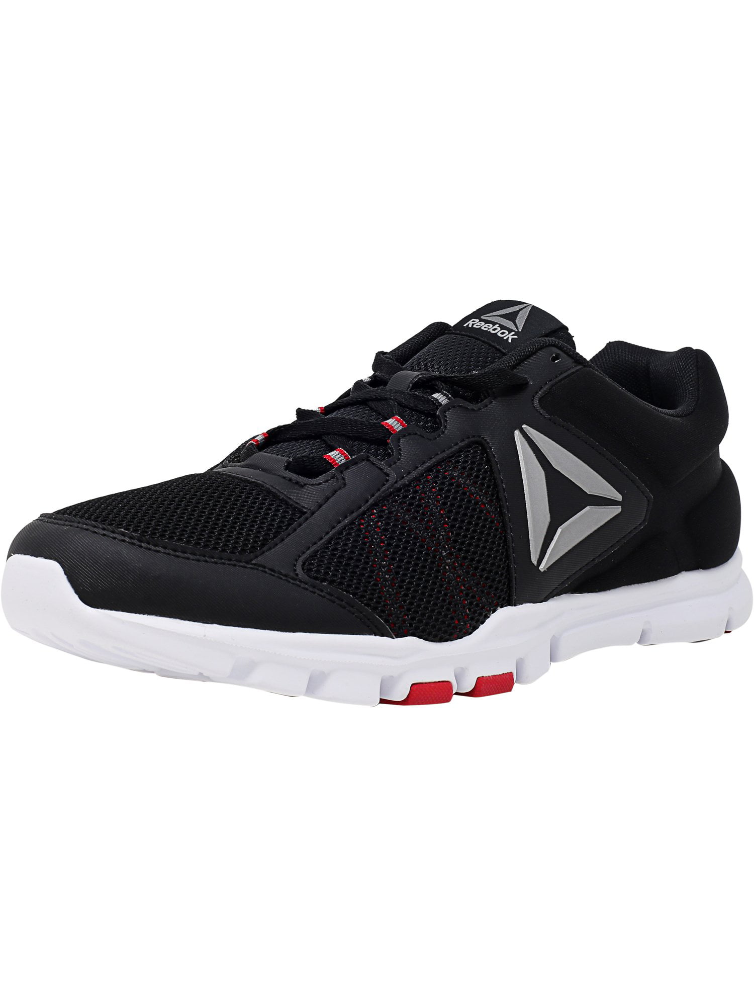 New Mens Reebok Yourflex Train 9.0 MT Athletic Shoes Black Red White Gray 10.5 
