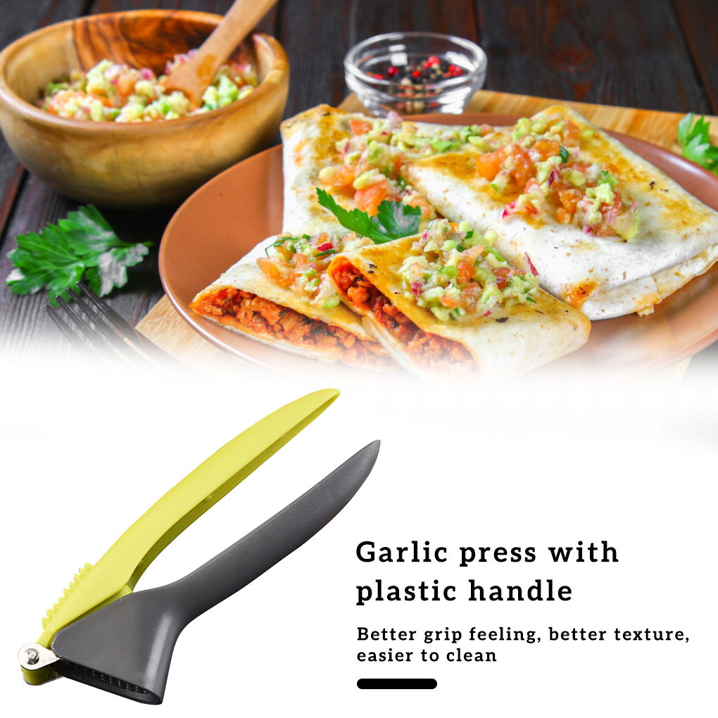 Premium Garlic Press with Soft Easy, Sturdy Design Extracts More Garlic Paste Per Clove, Garlic Crusher for Nuts & Seeds, Professional Garlic Mincer & Ginger Press - image 4 of 8