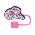 thumbnail image 6 of Cow Girl Straw Cover Cap for Stanley, Reusable Straw Topper, 30&40 Oz Tumbler Straw Tip  Covers Cap Straw Insulation Drinkware Accessory for Stanley Cup Accessories 9-10mm, 6 of 9