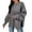 Coffee, variant on Loopsun Womens Winter Tops, Sweatshirts for Women, Women's Solid Round Neck Drop Shoulder Side Slit Loose Casual Crewneck Sweatshirt Top Blue, XL