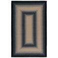 thumbnail image 3 of SAFAVIEH Braided Neville Colored Bordered Area Rug, Black/Grey, 5' x 8', 3 of 19