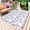 Purple SpringGreen, variant on Lavender Floral Outdoor Rug 5x8 Ft - Reversible Patio Rug Outdoor Camping Rugs, Summer Pastoral Flowers Botanical Washable Indoor Outdoor Area Rugs, Non-Slip Outdoor Carpet Runner for Deck/Porch