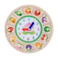 thumbnail image 1 of Learning Plaything Puzzle Sensory Board Toy Fruit Sea Teaching Clocks Montessori D, 1 of 9