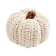 thumbnail image 2 of Fall Farmhouse Bowl Fillers Crochet Mini Pumpkins, 1PCS Handmade Knitted Pumpkin Decor for Halloween Thanksgiving Table Party, 2 of 8