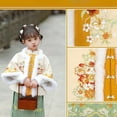 thumbnail image 4 of Otqutp Chinese Traditional Dress Outfit for Girl 𝗟unar Calendar New Year National Style Plush Clothes Set Kids Ethnic Clothing, 4 of 4