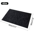 thumbnail image 3 of Stcomart Set of 4 Black Vinyl Placemats - 12 x 18 Inches Washable PVC Table Mats for Dining Room Kitchen, 3 of 8