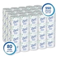 thumbnail image 2 of Scott Essential Standard Roll Bathroom Tissue for Business, Septic Safe, 2-Ply, White, 550 Sheets/Roll, 80/Carton (04460) - 5 Pack, 2 of 5