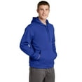 thumbnail image 4 of Sport-Tek Sport Wick Fleece Hooded Pullover-M (True Royal), 4 of 6