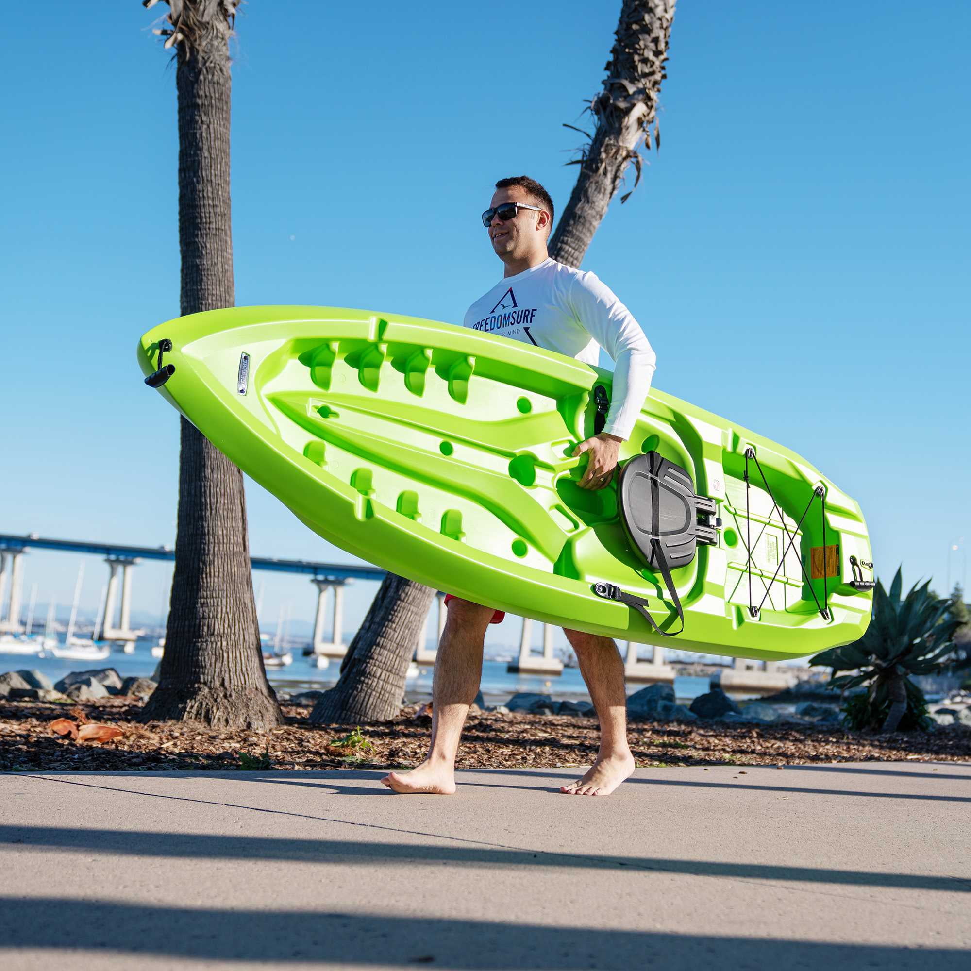 Lifetime Daylite 8 ft Sit-On-Top Kayak with Paddle, Lime Green (90938)