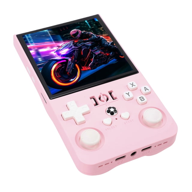Consola De Juego De Mano R36Max Retro, R36Max Con De Pantalla De 4.0 '' Integrado En 60 G De TF, Más De 60 Emuladores Populares Con 4000 MAh