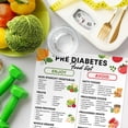 thumbnail image 3 of Póster con lista de alimentos para la prediabetes, 30 x 45 cm, sin marco, diabetes tipo 2, 3 of 7