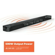 JBL Bar 500 - 5.1-channel Soundbar with Subwoofer, MultiBeam and Dolby Atmos