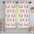 thumbnail image 5 of Blackout Kids Curtains,White Cow Strawberry Cow Pattern Childrens Insulated Curtains Set Of 2,Bedroom Essentials,Toddler Room Decor 42x63in(106x160cm), 5 of 5