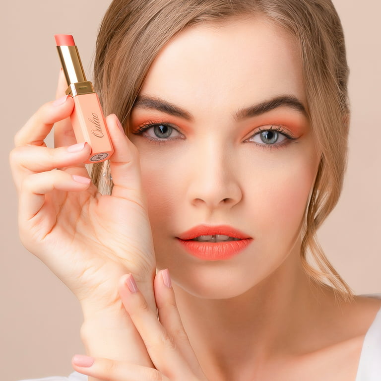 Oulac Velvet Matte Lipstick, Soft Long Lasting Highly Coverage Moisturizing Lip Makeup, 3.6g/0.12oz, Ordinary Orange(Y10)