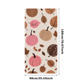 thumbnail image 3 of LUUFILx Autumn Themed Pumpkin and Leaf Patterned Banner Backdrop Background, 3 of 7