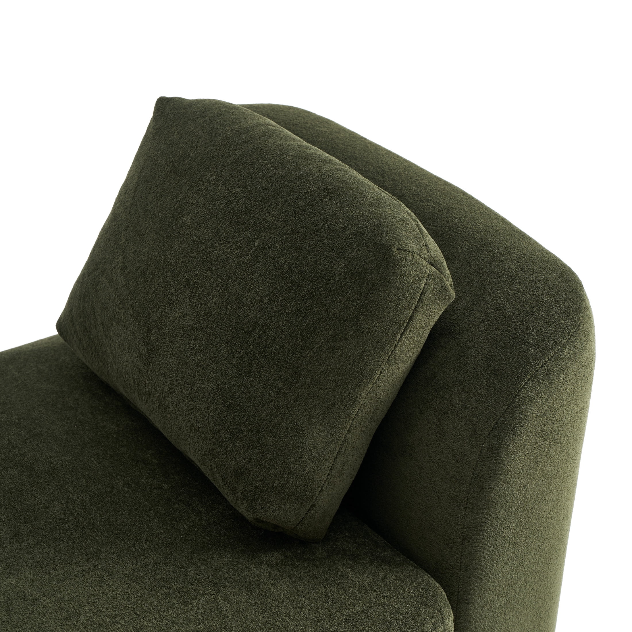 Christopher Knight Home 53.2" Modern Velvet Upholstered Bench with Pillows, Wooden Legs, Olive Green