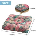 thumbnail image 5 of Meditation Cushion with Paisley Pattern, Boho Square Floor Pillow for Yoga and Relaxation 22 x 22, 5 of 7