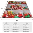 thumbnail image 2 of AISENIN Custom Blanket with Photo Personalized Memorial Gifts Customized Christmas Blankets Made in US Unique Throws for Dad Mom Birthday Boyfriend Halloween, 2 of 5