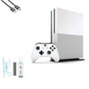 Microsoft Xbox One S 1TB, 4K Ultra HD White with BOLT AXTION Cleaning Kit HDMI Bundle Like New